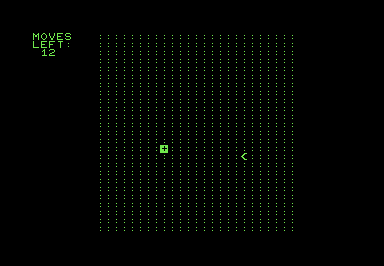 Screenshot of two symbols representing cars on a 25x25 grid.