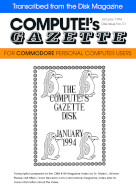 Gazette Disk cover for January 1994
