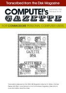 Gazette Disk cover for September 1994