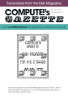 Gazette Disk cover for January 1995